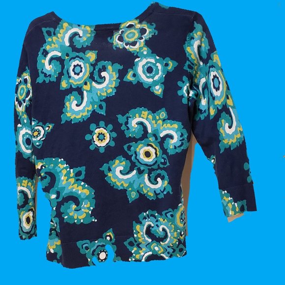 🧥 Printed Cardigan by Merona Size La… - Picture 3 of 5